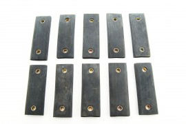 10 Stück flache Trabant Auspuffgummis