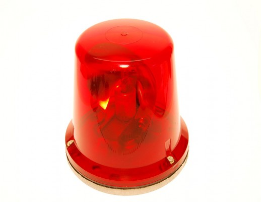 DDR Rundumleuchte rot 12 Volt FER Barkas Lada Wartburg