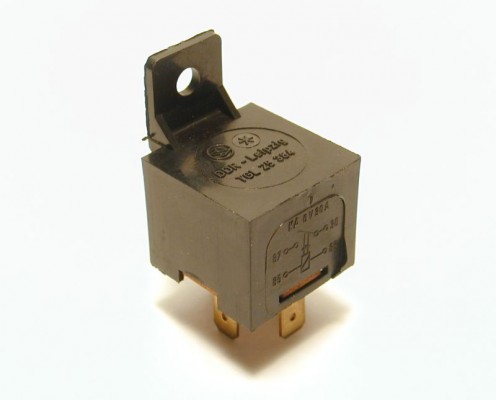 Relais, 6 Volt, mit Sicherung 30A, Schalter, Geber, Hupe, Relais, Elektrik, Bus T1, Bus