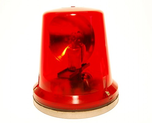 DDR Rundumleuchte rot 12 Volt FER Barkas Lada Wartburg