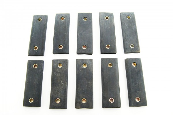 10 Stück flache Trabant Auspuffgummis